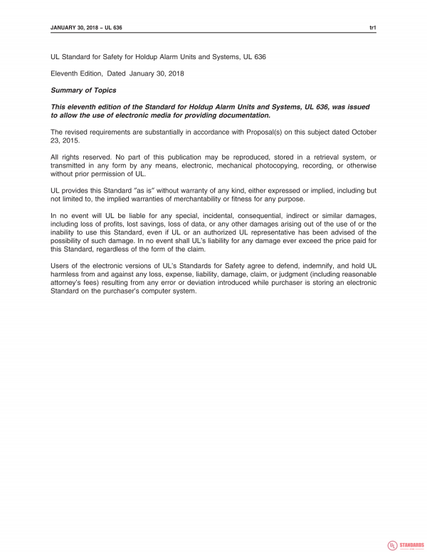 UL 636 PDF UL 636 PDF